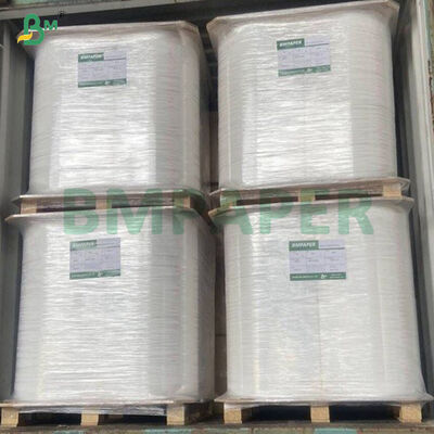 Kertas Kraft Gulungan Putih Food Grade 28gsm untuk Pembungkus Sedotan