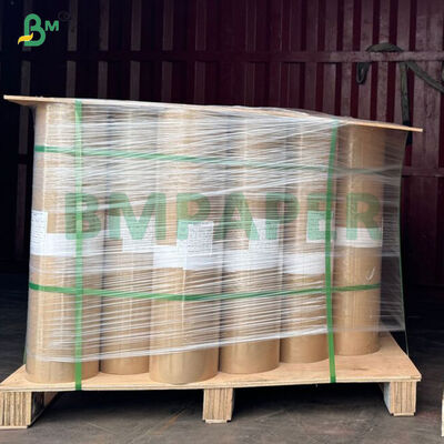 70gsm 80gsm 90gsm Borwn Absorbent Kraft Paper For Poultry Chicks  In Roll
