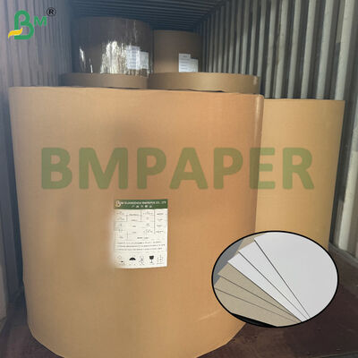 300g Putih Depan Abu-abu Belakang Dupleks Papan Untuk Kemasan kaku 70cm 115cm 120cm Gulung