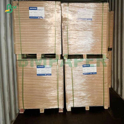 300gm Double Sides PE Coated Greaseproof Brown Kraft Paper