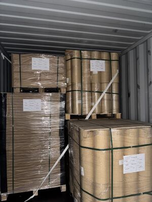 Moistureproof 70gsm 80gsm Brown Kraft Paper For Fruite Package 60cm 80cm