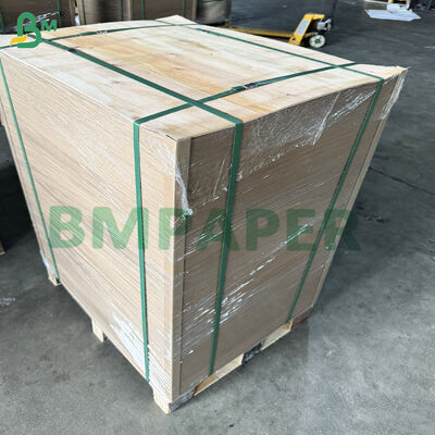 Kertas Kraft Makanan Berlapis PE PET untuk Kotak / Mangkuk Makanan Sekali Pakai