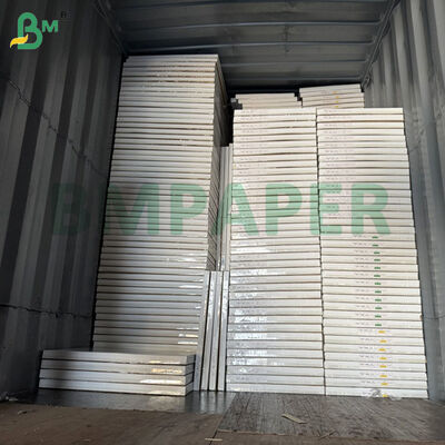230gsm Satu sisi dilapisi untuk Metallic Silver Board Untuk Cosmetic Packaging Box SRA1 Size