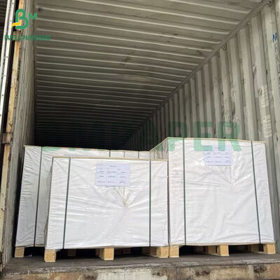 250gm 270gm Offset Printing White Food Grade Cardboard Untuk Kotak Paket 70 x 100cm