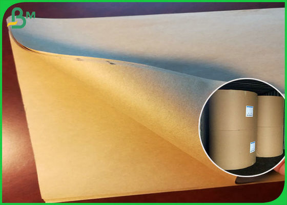 50GSM Baik Coklat Kertas Kraft Lembar Anti Ikal Tahan Panas Untuk Kemasan Kacang