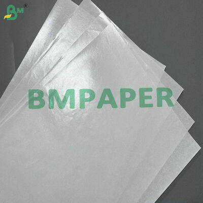 Waterproof & Greaseproof PE Laminated Kraft Paper 40gsm Food Grade Coated Paper Roll untuk kemasan peralatan makan yang dapat disegel panas