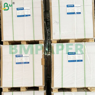 Gulungan Kertas Kraft Putih Berlapis PE Aman Pangan 80gsm untuk Kantong Jajanan