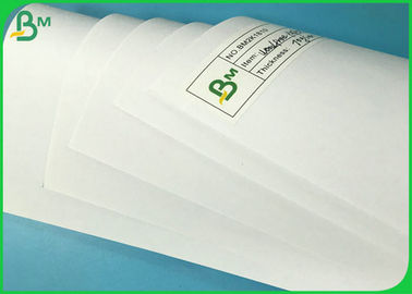 60G 70G Wood Free White Offset Writting Paper Sheet Atau Roll Layanan Kustom