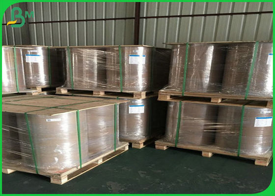 300GSM Uncoated Brown Kraft Liner Board Tanpa Pengotor Untuk Membungkus Bunga