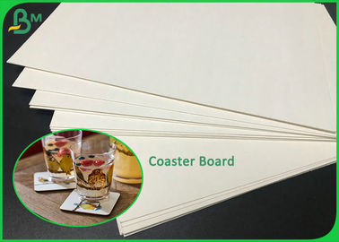 Highly Absorption Pulp - Based 0.4mm -2.5mm Drink Coaster Board Untuk Membuat Tikar Bir