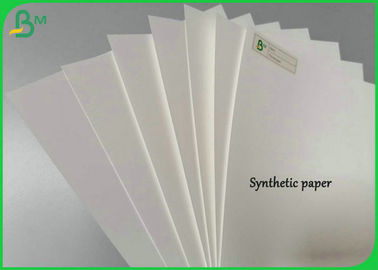 Resistance Tearing 150um 180um kertas sintetis warna putih untuk membuat sampul buku