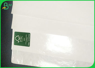 Lipat Perlawanan 70gsm 80gsm Putih Kraft Paper Roll Gor Food Grade Box