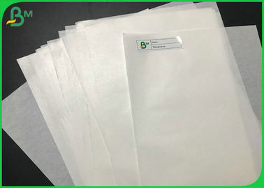 30G 35G Kertas Pembungkus Makanan Putih FDA Bersertifikat Kraft Paper Rolls Untuk Kemasan Makanan Penutup