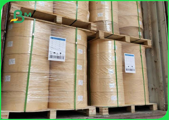 60gsm 120gsm Kertas Kraft Kompos Untuk Keamanan Makanan Jerami 13.5MM 14MM 15MM