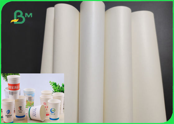 Food Grade 190gsm + 30g PE Cupstock Based Paper Untuk Supermarket Halus