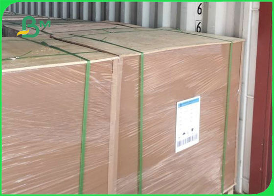 Food Grade 300gsm + 15g PE Brown Kertas Daur Ulang Untuk Kotak Makanan Ringan Tahan Air