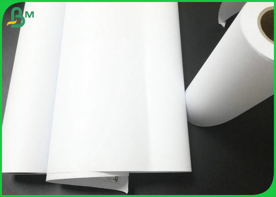 Kertas Marker Plotter Putih Ramah Lingkungan FSC Dengan Lebar 60 Inch 70 Inch 80 Inch