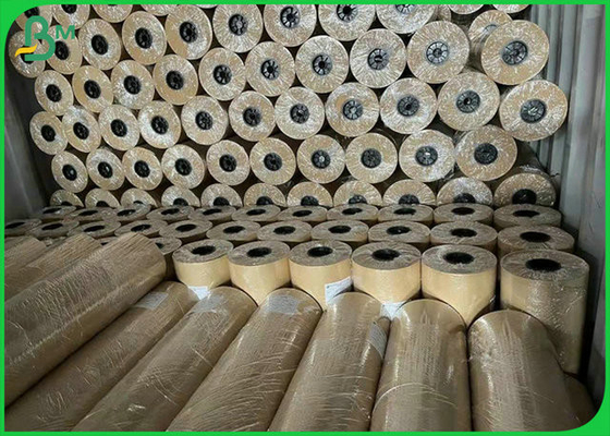 30cm 40cm Lebar 70gsm 80gsm Brown Kraft Paper Food Grade Dalam 50 Meter Per Roll