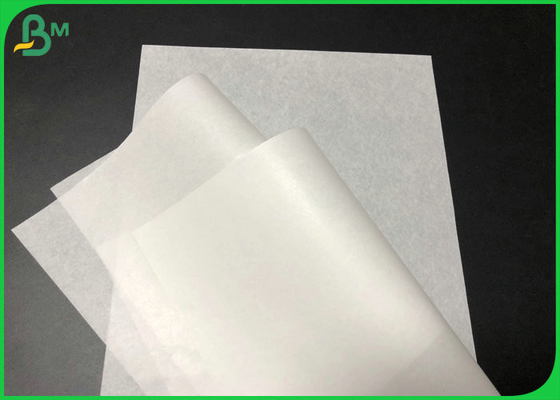 50gsm 60gsm Permen Pembungkus Kertas Kraft Putih PE Dilapisi OilproofMoisture Proof