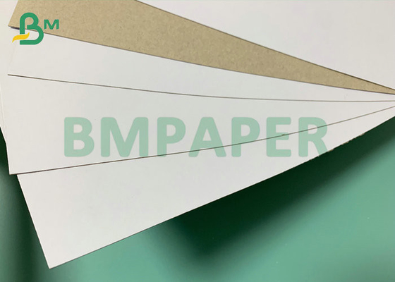 900mm Roll 350gsm 400gsm Claycoat Duplex Board Untuk Kotak Lipat Pencetakan Baik