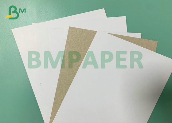 900mm Roll 350gsm 400gsm Claycoat Duplex Board Untuk Kotak Lipat Pencetakan Baik
