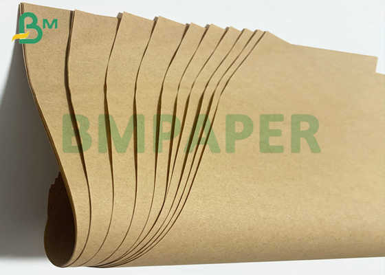 70g 90g Putih / Coklat Semi Extensible Semen Kraft Paper 1010mm Jumbo Roll