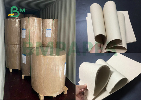 150gsm 190gsm Brown PCB Kraft Liner Board Roll Dengan Tahan Suhu Tinggi