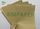 50gsm Amplop Kraft Paper Roll Lebar 525mm Dilaminasi Untuk Kantong Kertas