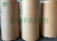 120gsm 25inch Pulp Kayu Murni Kraft Paper Roll Untuk Hangtag Garmen