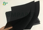 Cetak 110gsm 150gsm Double Solid Black Cardboard Untuk Kotak Paket Cosmatic