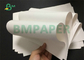 Uncoated 100gsm 120gsm Food White Kraft Paper Roll Untuk Pembungkus Kerucut Es Krim