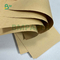 Bobbin Width 400mmm Food Safe Unbleached Kraft Paper Roll Untuk Paket Makanan