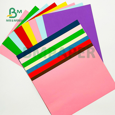 Papan Kertas Warna Bristol 150gsm Untuk Pengemasan Hadiah Pencetakan Offset 610 x 860mm