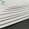 Stabil Aplikasi luas Dua Lapisan Putih F Flute Paper 1mm Untuk Kemasan Produk Kosmetik
