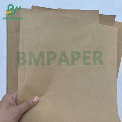 Kekuatan tinggi Good Extensible 70 90 GSM Brown Kraft Paper ketahanan ledakan