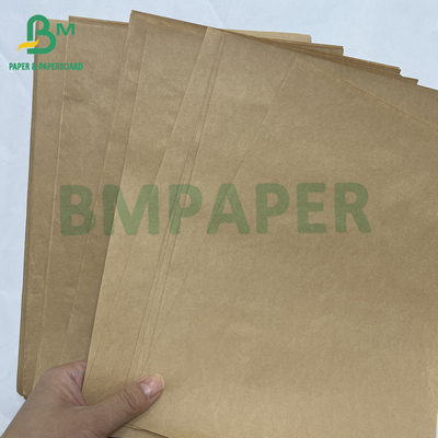 Kekuatan tinggi Good Extensible 70 90 GSM Brown Kraft Paper ketahanan ledakan