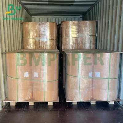 Kekuatan tinggi Good Extensible 70 90 GSM Brown Kraft Paper ketahanan ledakan