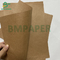 70gm Fleksibilitas yang baik Brown Kraft Paper Extensible Bag Paper