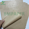 40gr Moisture Proof Premium Gift Packing Satu Sisi Glossy Brown Paper
