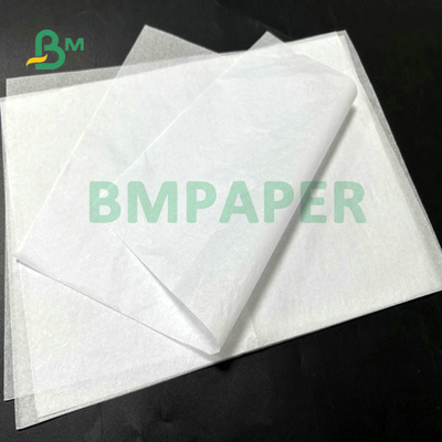 A1 A0 15 gram 17 gram Tanpa asam Solid White Tissue Paper Sheet Untuk Membungkus Hadiah