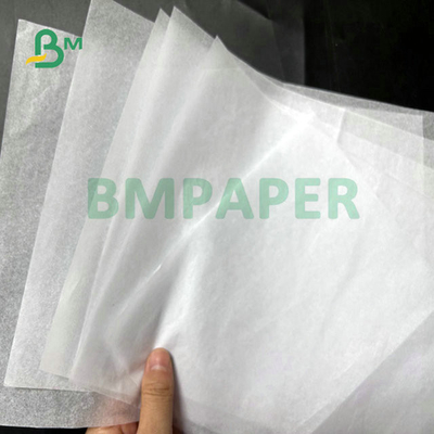 A1 A0 15 gram 17 gram Tanpa asam Solid White Tissue Paper Sheet Untuk Membungkus Hadiah