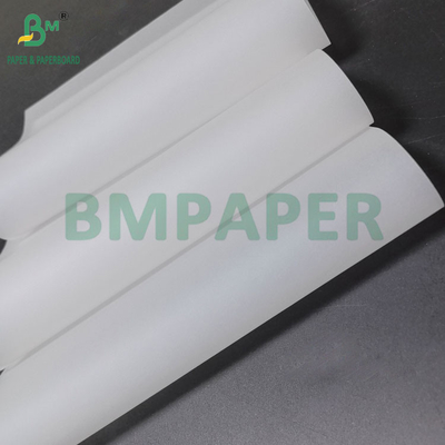 38g 40g Food Grade White Greaseproof Waxed Paper Untuk Membungkus Burger