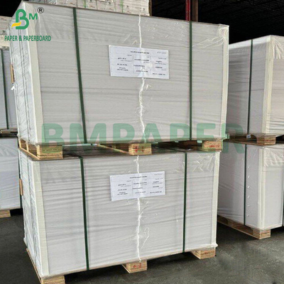 38g 40g Food Grade White Greaseproof Waxed Paper Untuk Membungkus Burger