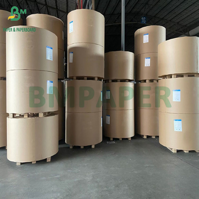 270 gr 300 gr Large Format Non Bleached Craft Coil Paper Untuk Tas Belanja 85cm 120cm