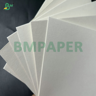 1mm 1.5mm Pure White Color Absorbent Coaster Paper Untuk Beer Mat 70 x 100cm