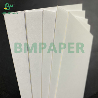 1mm 1.4mm White Uncoated Coaster Board Untuk Membuat Hotel Paper Coaster