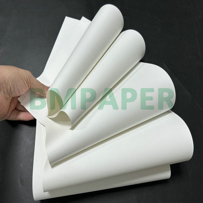 120um 130um Putih Matte Laser Printing Synthetic Paper Untuk Label 33 cm x 48,5 cm