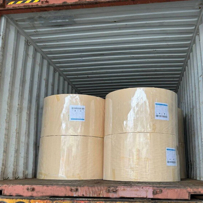Percetakan yang baik 24grs 28grs Hygiene Straw Wrapping White Heat Seal Paper