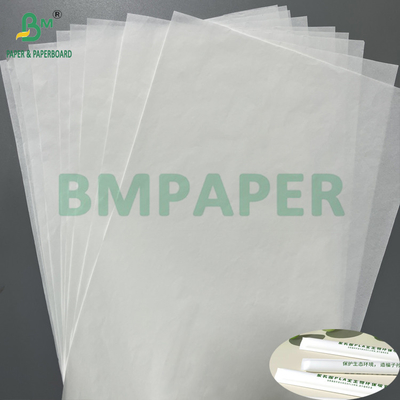 Kinerja cetak yang baik 24 28 GSM Putih Hygiene Wrapping Paper Heat Seal