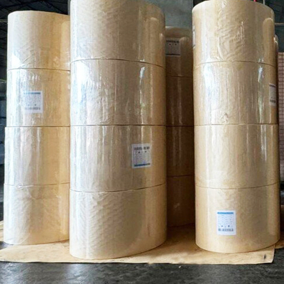 Kinerja cetak yang baik 24 28 GSM Putih Hygiene Wrapping Paper Heat Seal